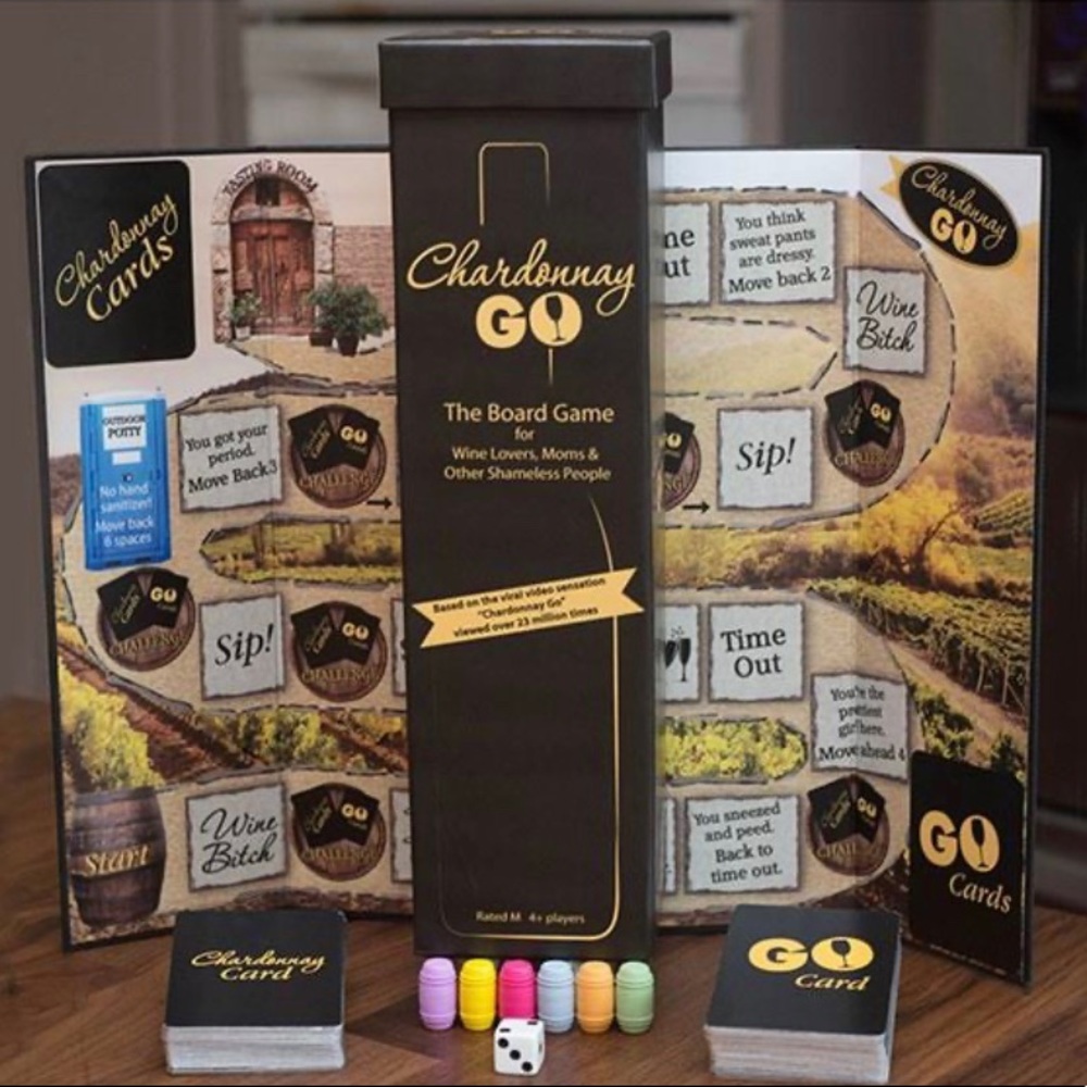 New in Box - Chardonnay Go: The Board Game